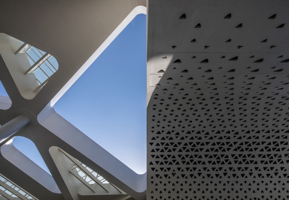 拱门肌理 版权:中国建筑设计研究院有限公司品筑工作室 feicheng civiv center