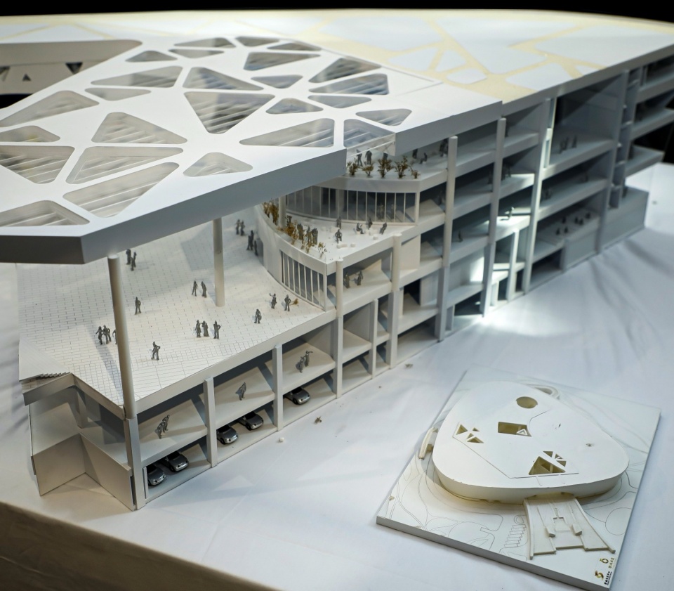 实体模型2 feicheng civiv center