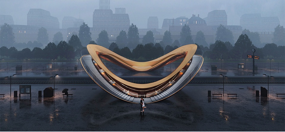 The Ring 人行天桥(请放一下链接)