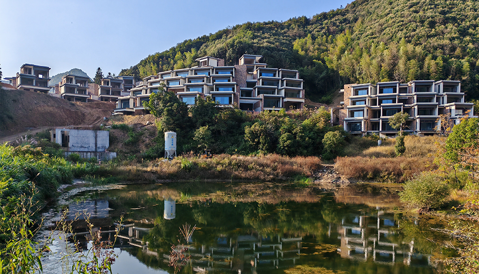九华山六泉口度假酒店 在建